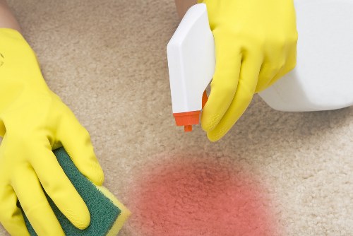Deep cleaning a Haringey home kitchen with detailed attention to surfaces