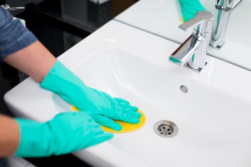 Local cleaners working around Haringey flats and housing access